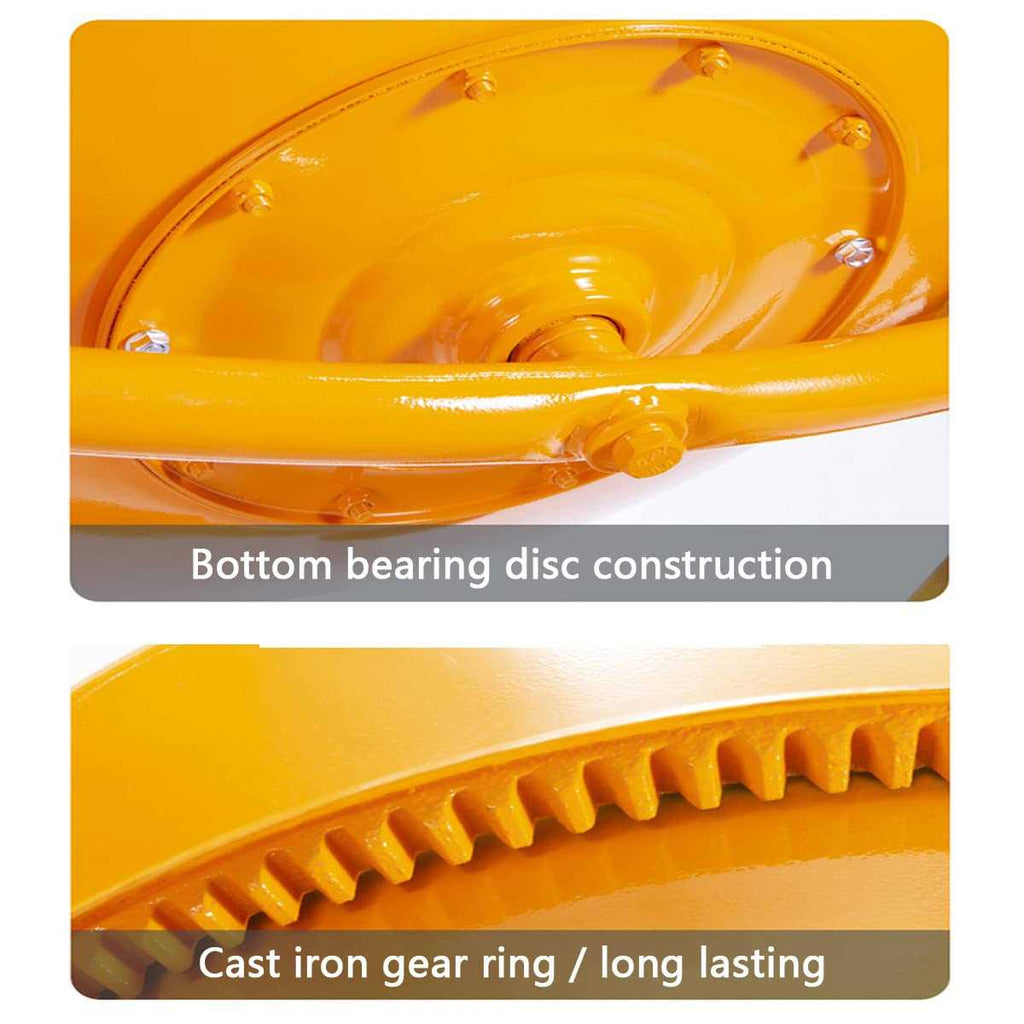 Portable Concrete Cement Mixer 1/2 Hp Electric with Wheel D318