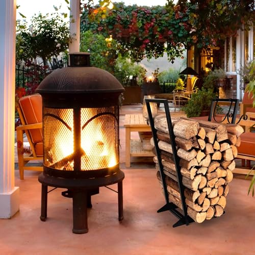 22 Inch Heavy Duty Firewood Log Rack G64202