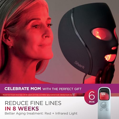 Blue Frost LED Face Mask with Remote Control A371385