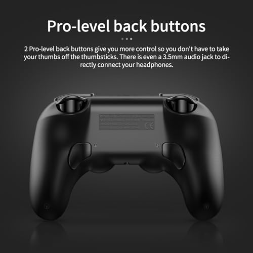 Black Wired Controller with Hall Effect Joysticks J1641
