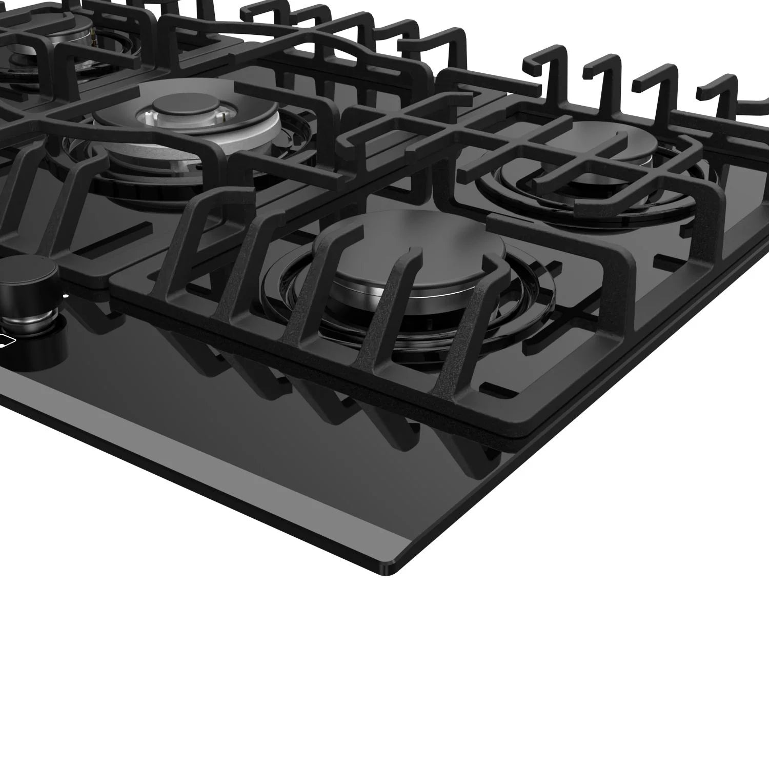 Black 5 Burner Gas Cooktop E857900
