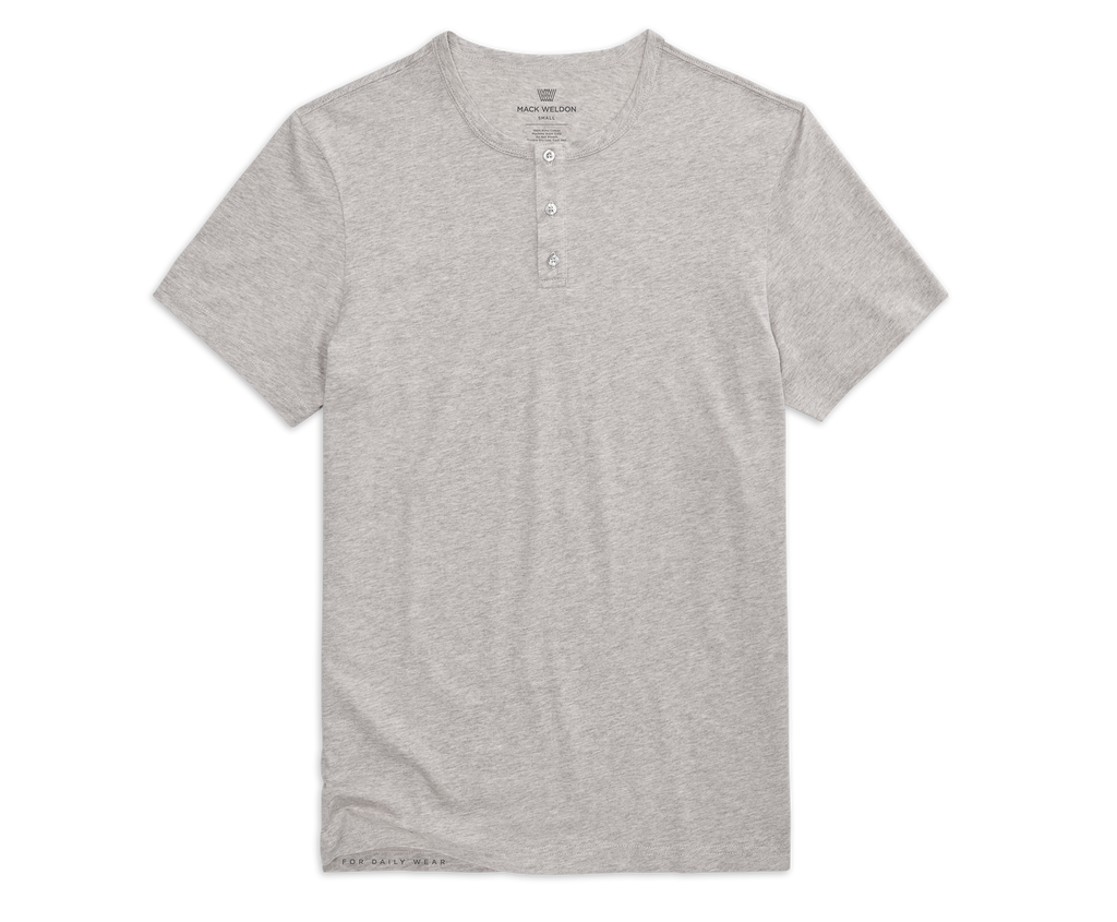 Pima Short Sleeve Henley