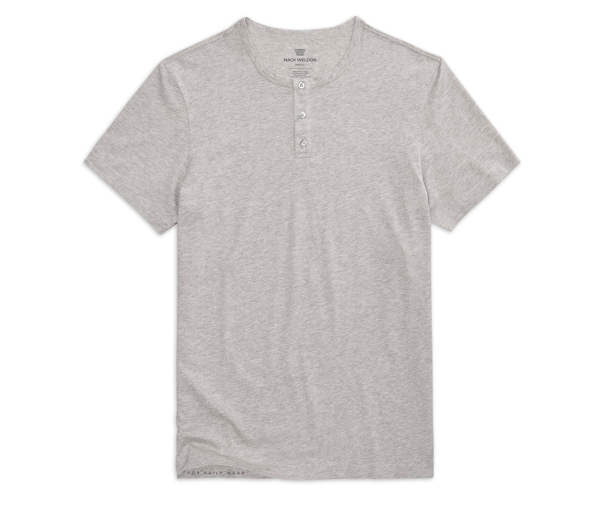 Pima Short Sleeve Henley
