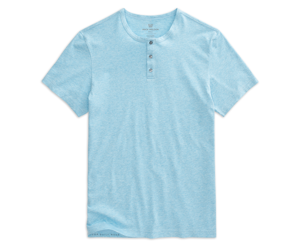 Pima Short Sleeve Henley