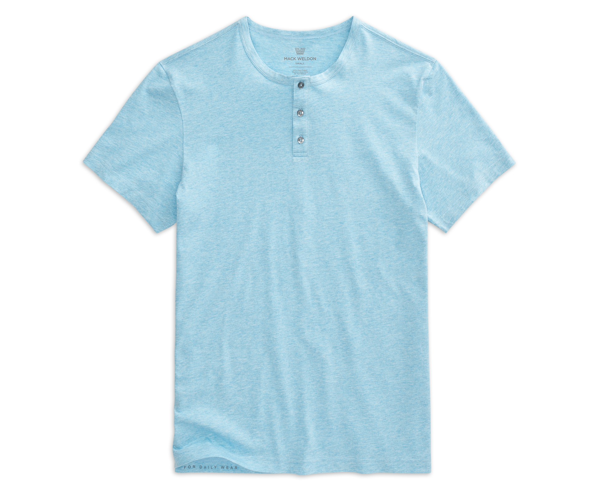 Pima Short Sleeve Henley