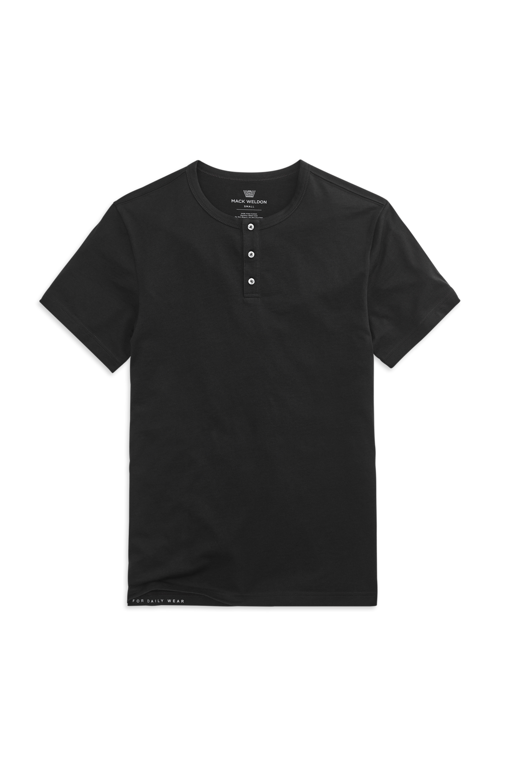 Pima Short Sleeve Henley