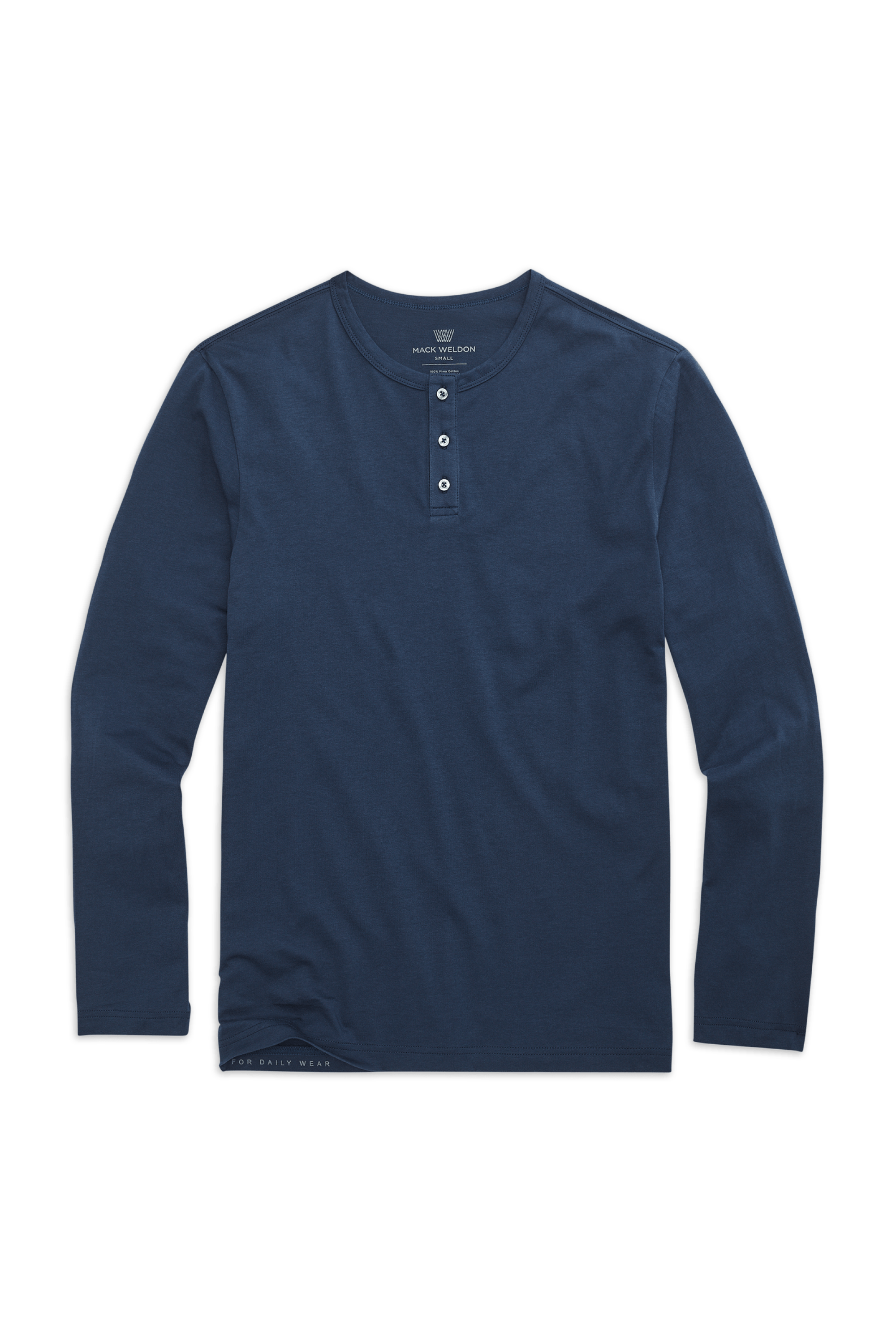 Pima Long Sleeve Henley