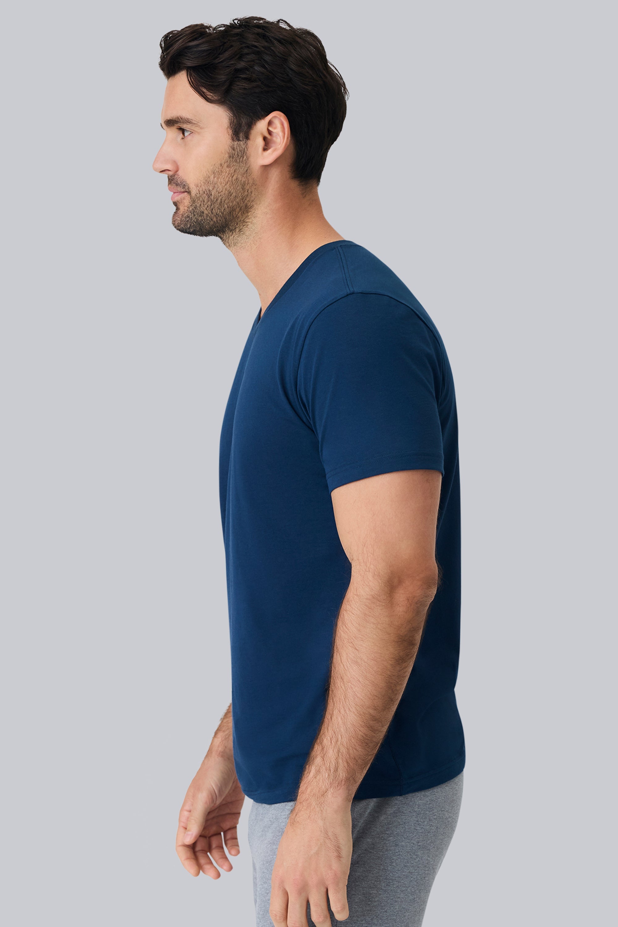 Pima V-Neck T-Shirt