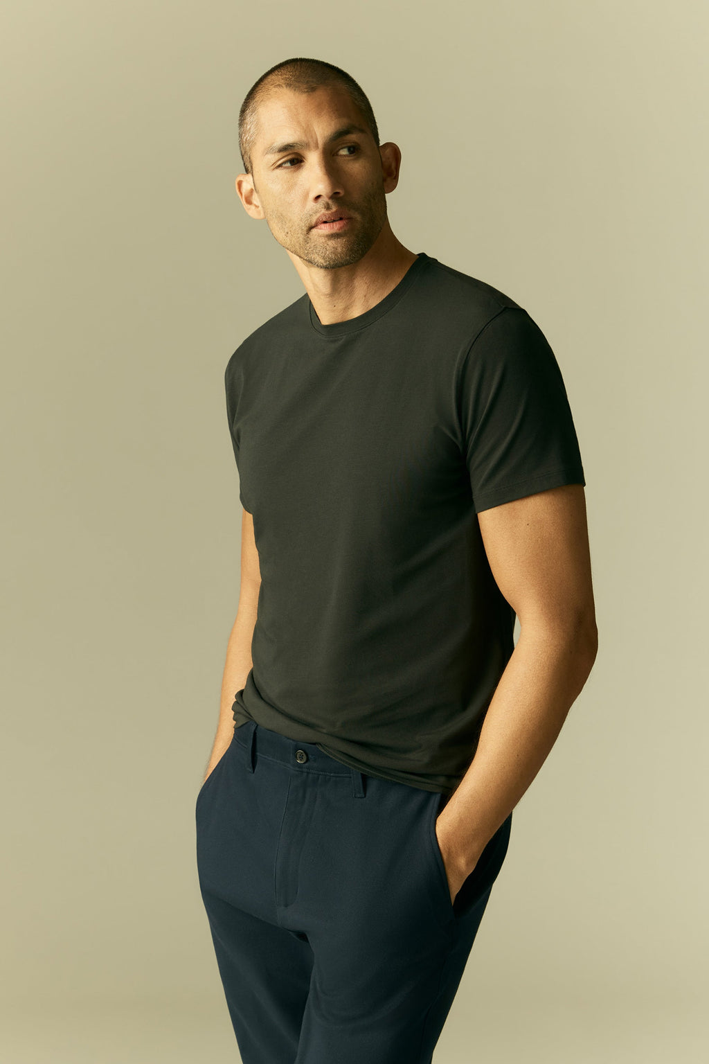 SILVER Crew Neck T-Shirt