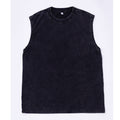 Men's Batik-Washed Sleeveless Vest
