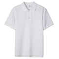 Minimalist Solid-Color Short-Sleeve Polo Shirt