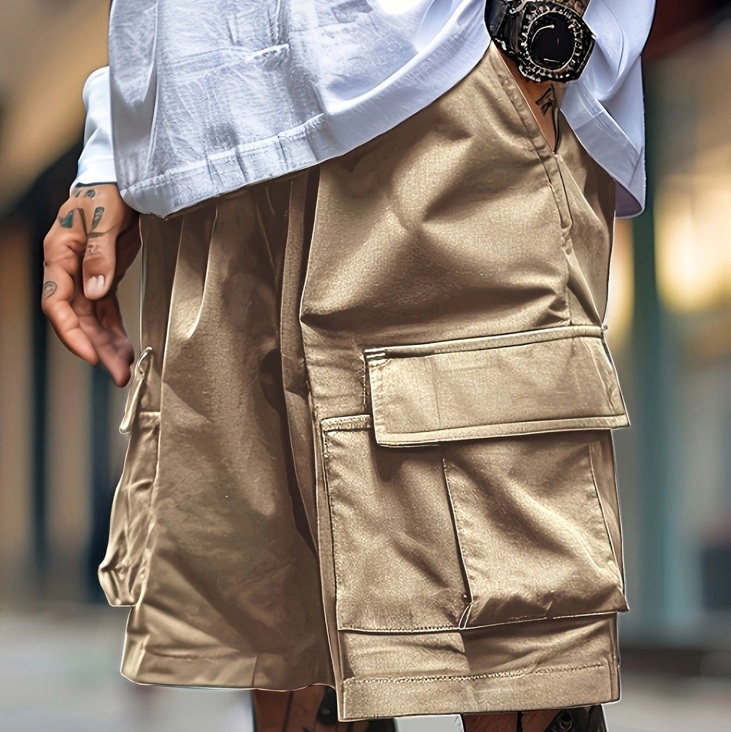 Men's Loose-Fit Cargo Shorts
