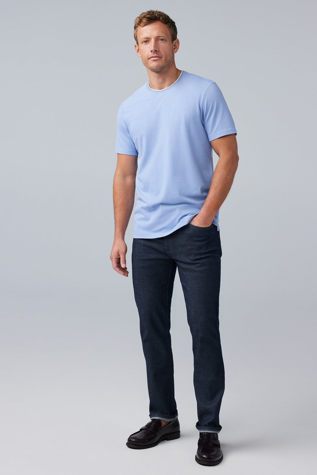 SILVER Pique T-Shirt