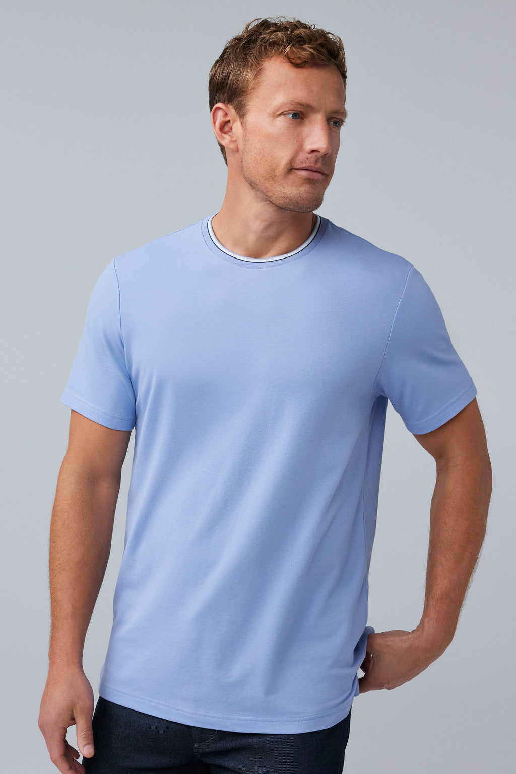SILVER Pique T-Shirt