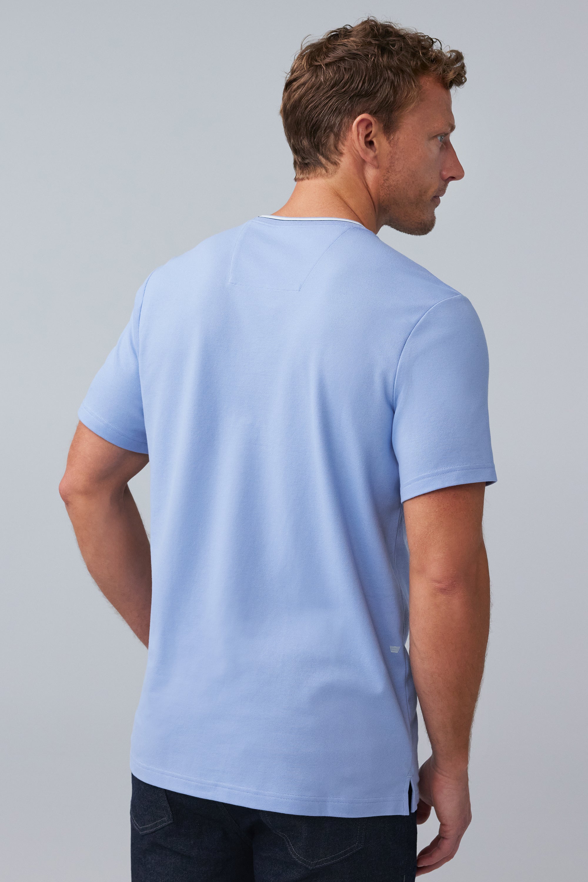 SILVER Pique T-Shirt