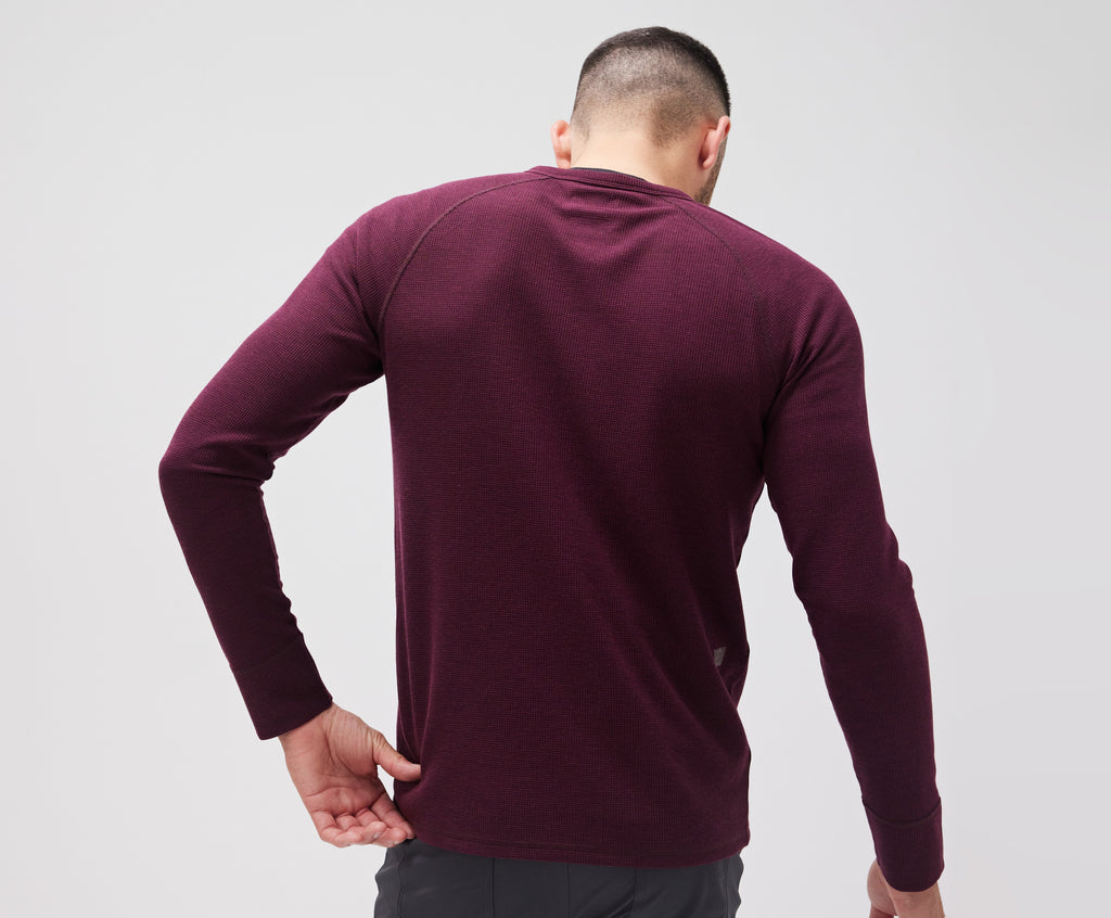 WARMKNIT Waffle Henley