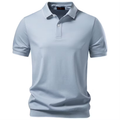 Men's Summer Lightweight Tencel Polo Shirt