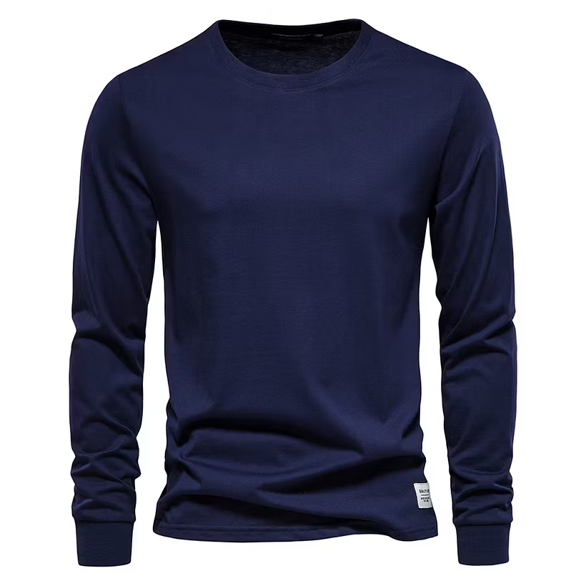 Essential Cotton Long-Sleeve T-Shirt