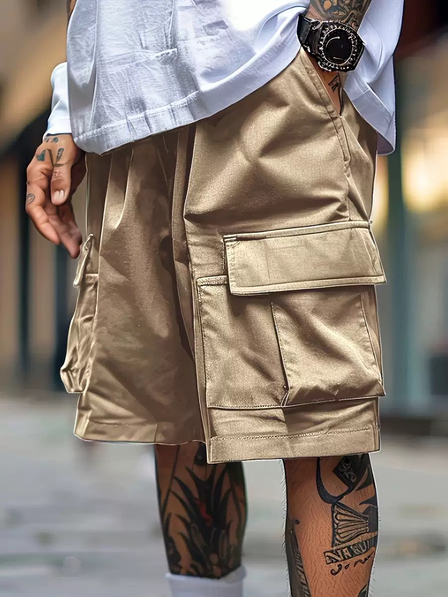 Men's Plus-Size Cargo Shorts