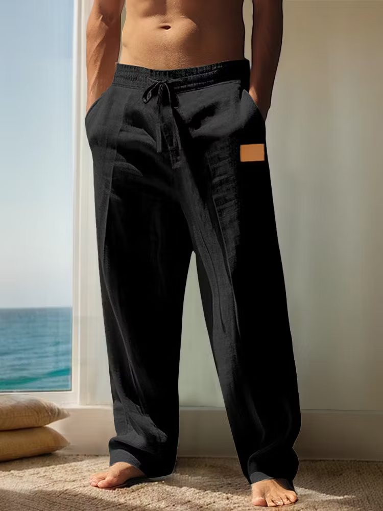 Casual and breathable 100% pure cotton pants