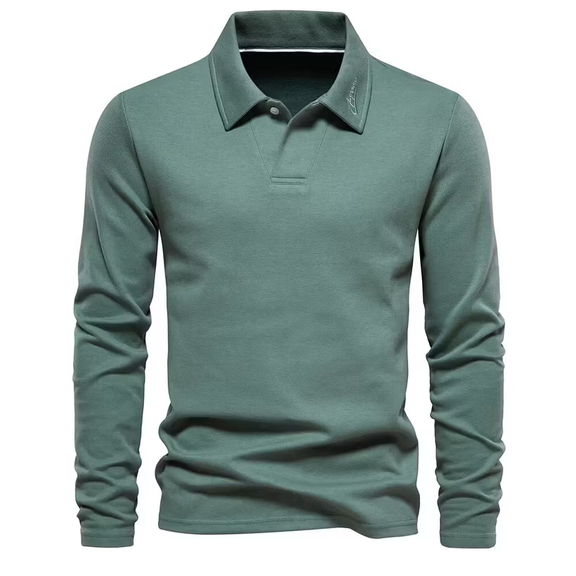 Men's Embroidered Luxury Golf Shirt